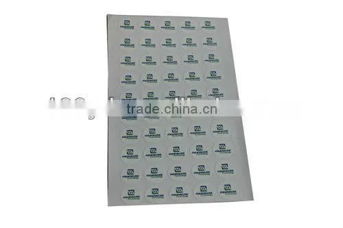 Cheap custome round pvc sticker for bottle