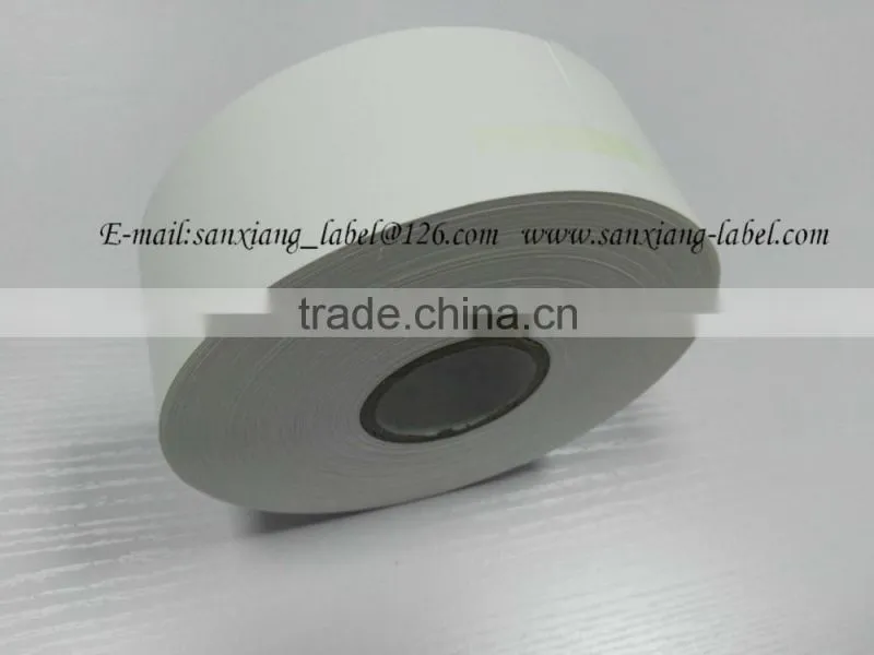 Huzhou factory good quality nylon label tape, 100% nylon taffeta for care labels