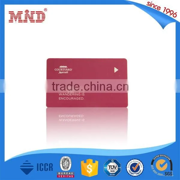 MDH366 Nice printing plastic nfc hotel key card for access control