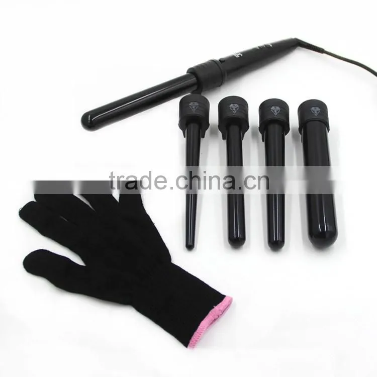 hair styling tools ceramic mini hair curler LCD display magic hair curler