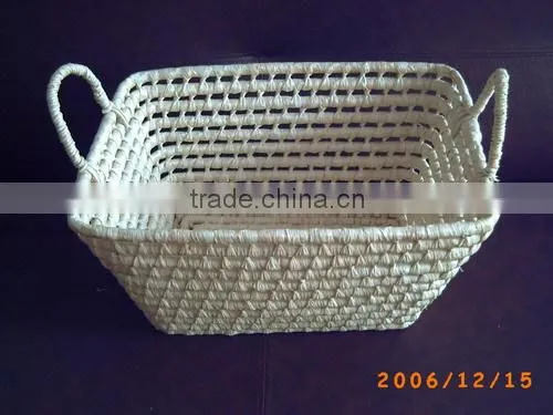 handmade Eco-friendly straw baby bed