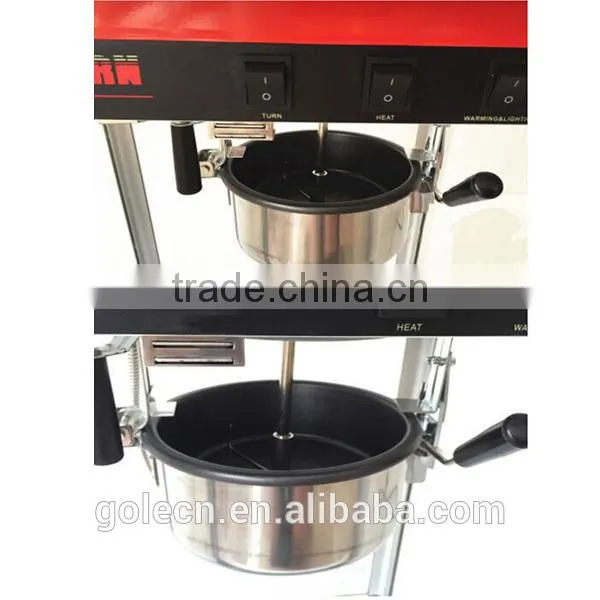 2015 hot sale commercial popcorn machine with best quality