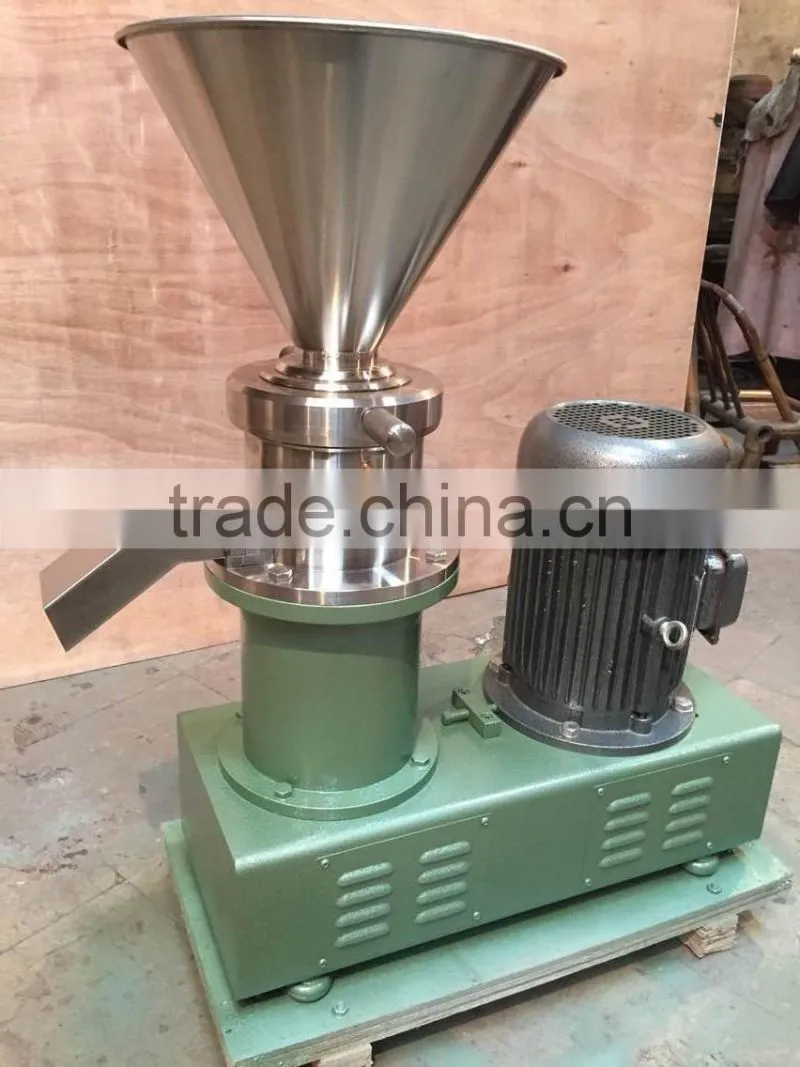 Industrial 80 Colloidal mill tahini sesame paste stone grinder mill peanut butter making machine