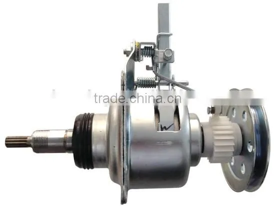 washing machine clutch with shaft