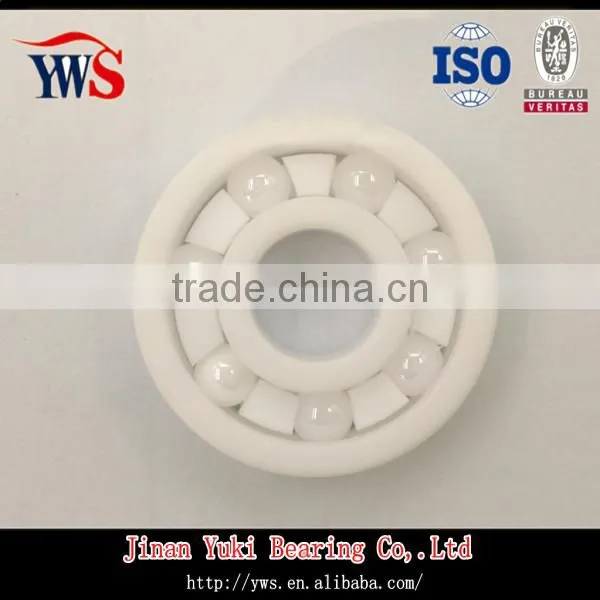 high quality ZrO2 full ceramic ball bearing 608 with PTFE cage