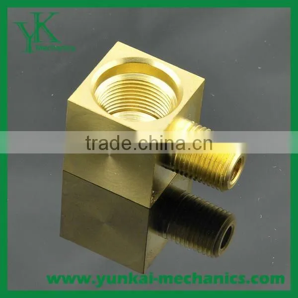 High quality brass cnc machining custom made cnc brass parts