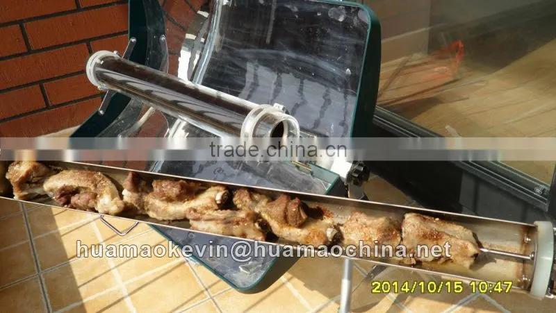 outdoor portable solar barbecue grill