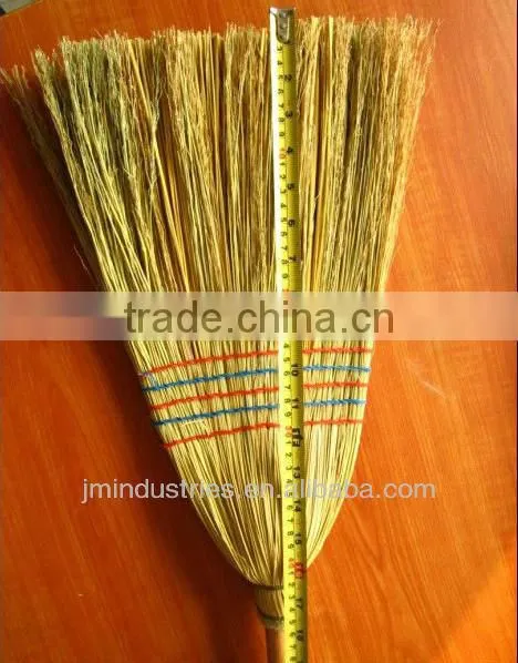 Nature Corn Broom Stick with Wooden Handle