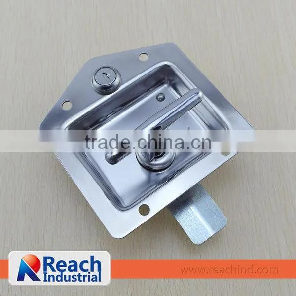 Stainless Steel Key-Locking T Handle Trailer Lock