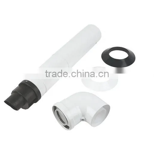 Gas Boiler Coaxial 60/100 Aluminum Flue Pipe and Gas Boiler Accessories