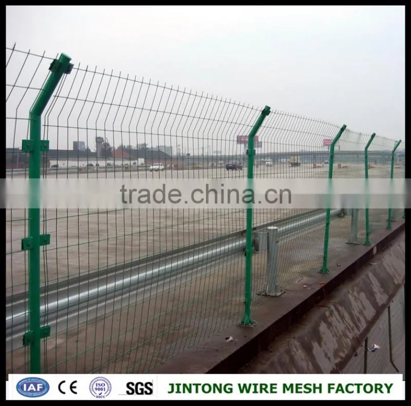 metal fence posts/garden landscaping fence/3d fence panel