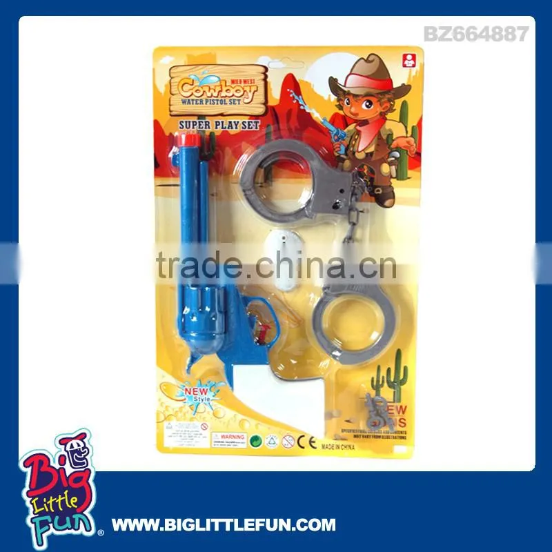 Cowboy toy water pistol,cowboy toy gun set