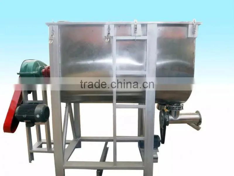 304 stainless steel ribbon mixer horizontal for powder