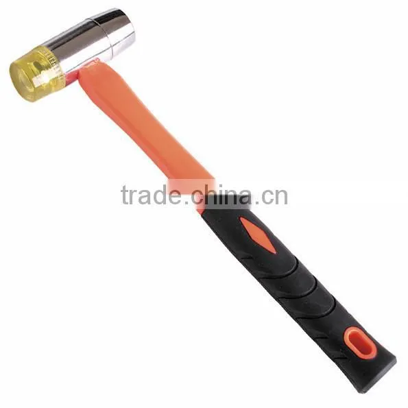 orange breaker hammer pvc rubber hammer inelasticity hammer