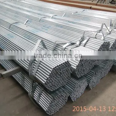 round gi tubes in stock 219mm erw carbon pre galvanized pipe