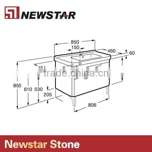 Custom Size Design Bathroom Base Cabinet