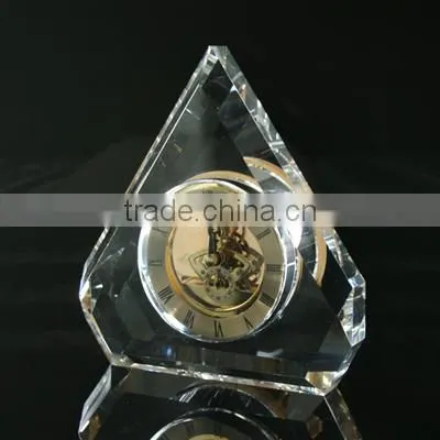 Wedding favourite crystal clock gift