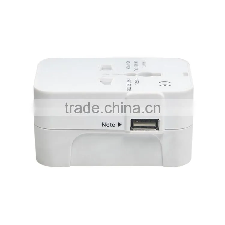Universal Travel Power Adapter Plugs With Dual USB Travel Abroad universal travel power adapter converter