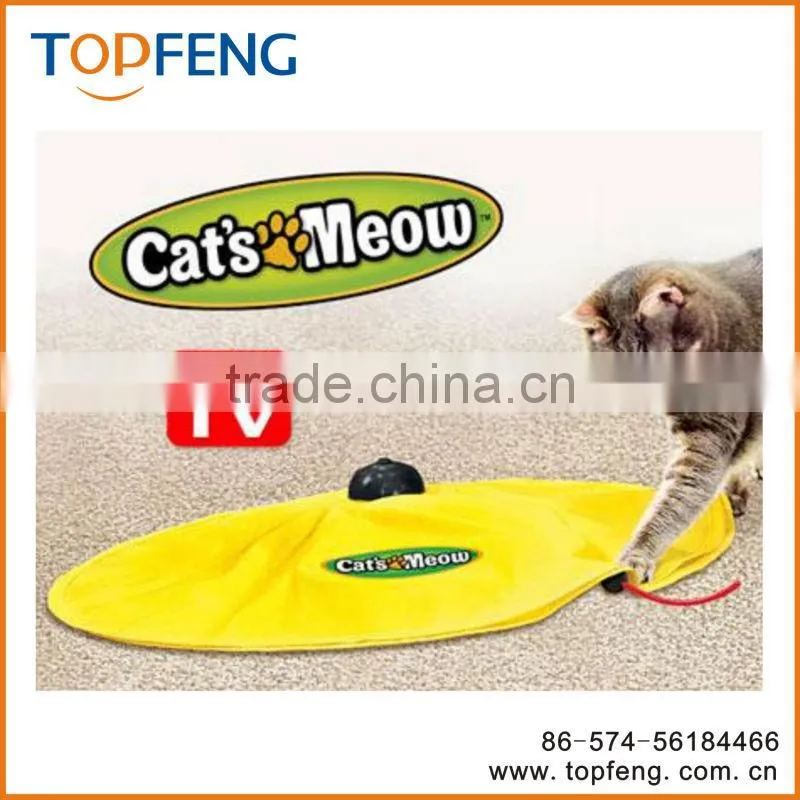 Cats Meow Undercover Fabric Moving Mouse Cat Play Cat's Toy Pet Toy 4 different Speed