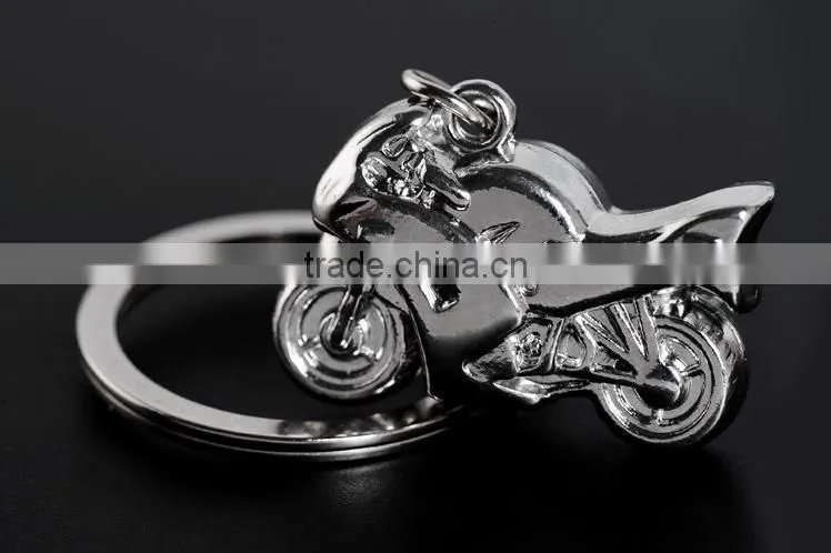 wholesale stock small order fashion modelling of motorcycle key chain