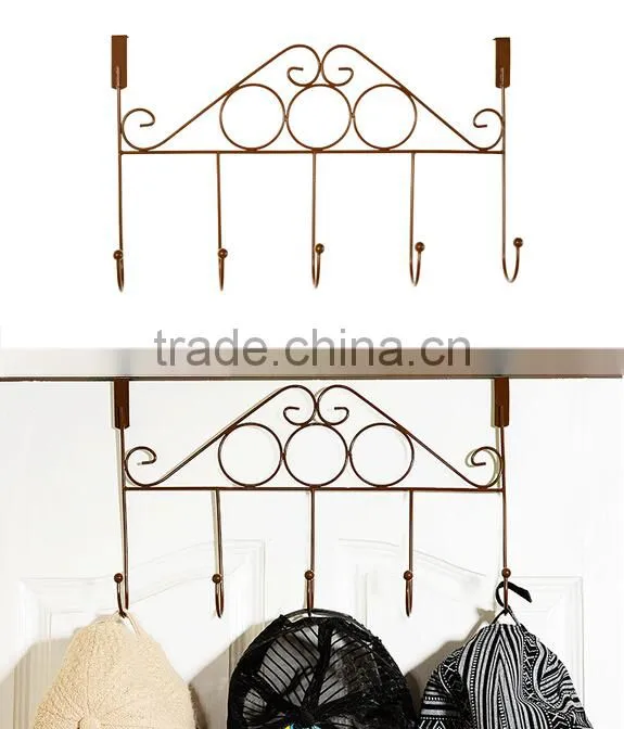 Multi-Function Love Metal Over The Door Hanging Hooks