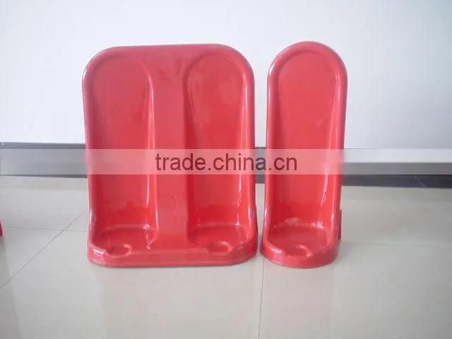 Single and double type frp fiberglass fire extinguisher stand