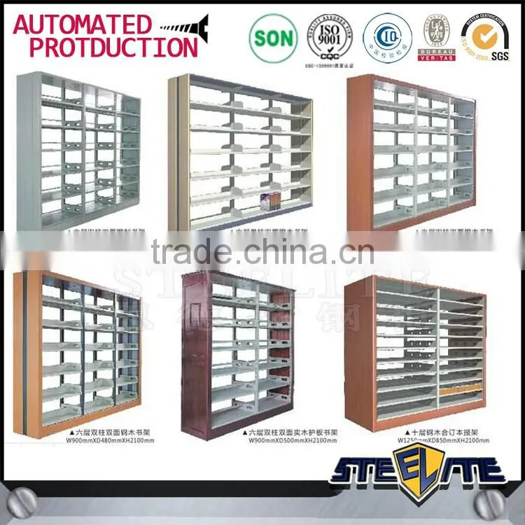 Large storage capacity movable bookshelves mobile library shelving systems