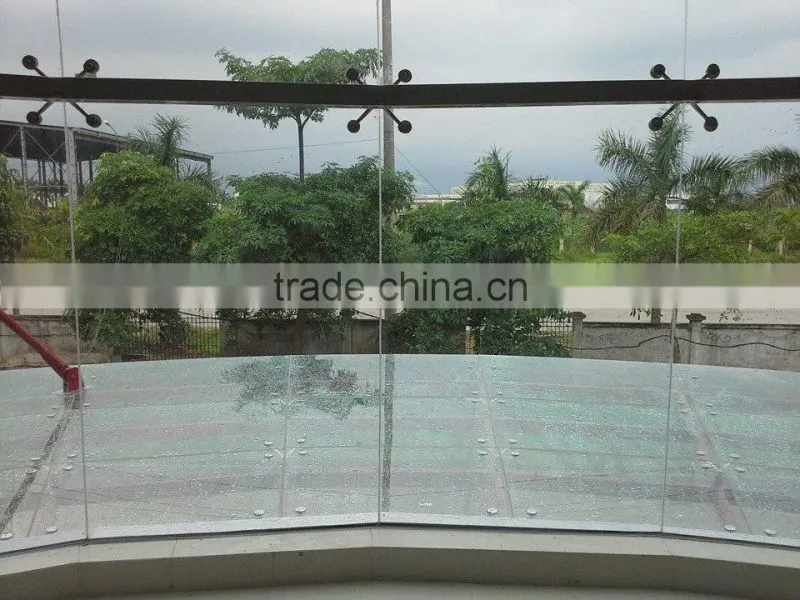 Tempered Clear Glass Spider System