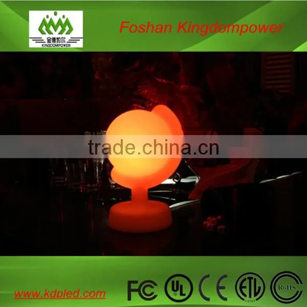 NEW product rechargeable battery plastic illuminated led cordless modern lamp