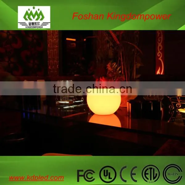 waterproof remote control led ball for swimming pool