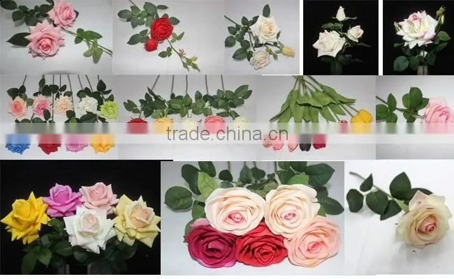 Realtouch orchid artificial flower arragements with flowers pots