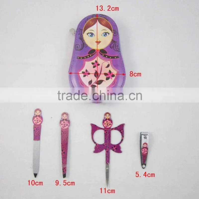 4pcs Cute Personalize Manicure Set