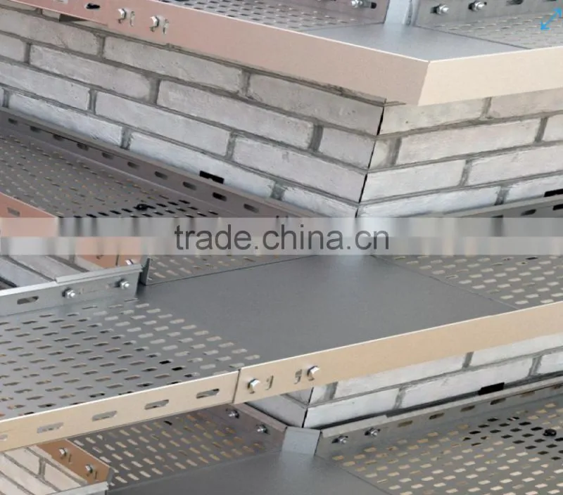 Alibaba recommend hot dip galvanized steel perforated cable tray