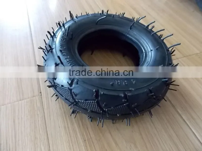 6inch High rubber content cart wheel tyre 6x2
