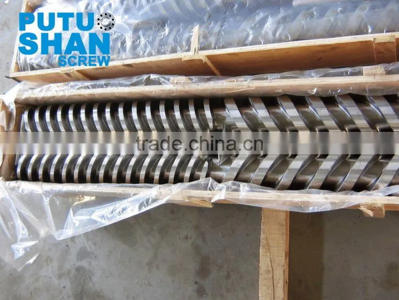 Parallel twin screw and barrel for Cincinnati,Krausmaffei,Liansu,Maplan,Weber extruders
