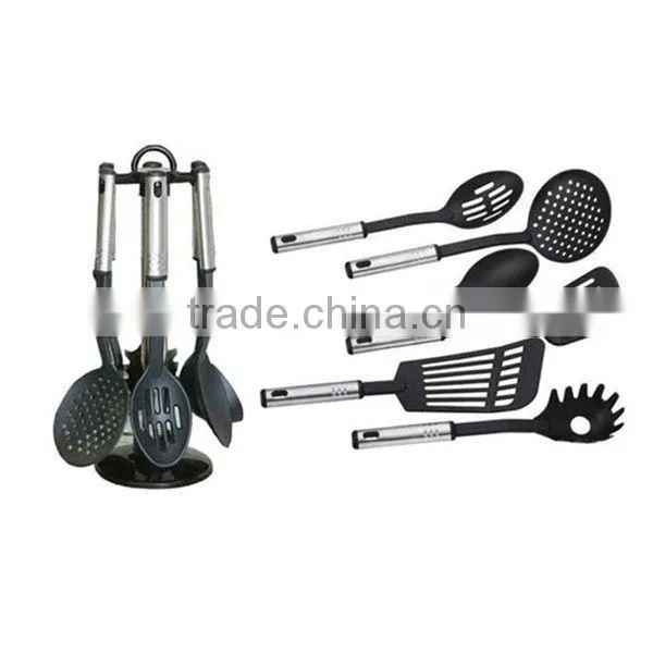 NY-1019 6-Piece stainless steel nylon kitchen tools