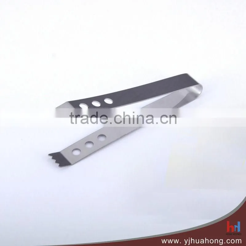 Mini Stainless Steel Kitchen Ice Tongs HT-SS27