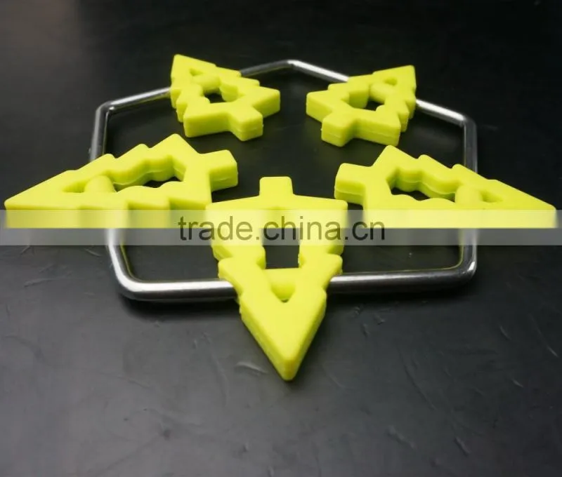 16145 christmas tree shape unti-skidding table silicone mat