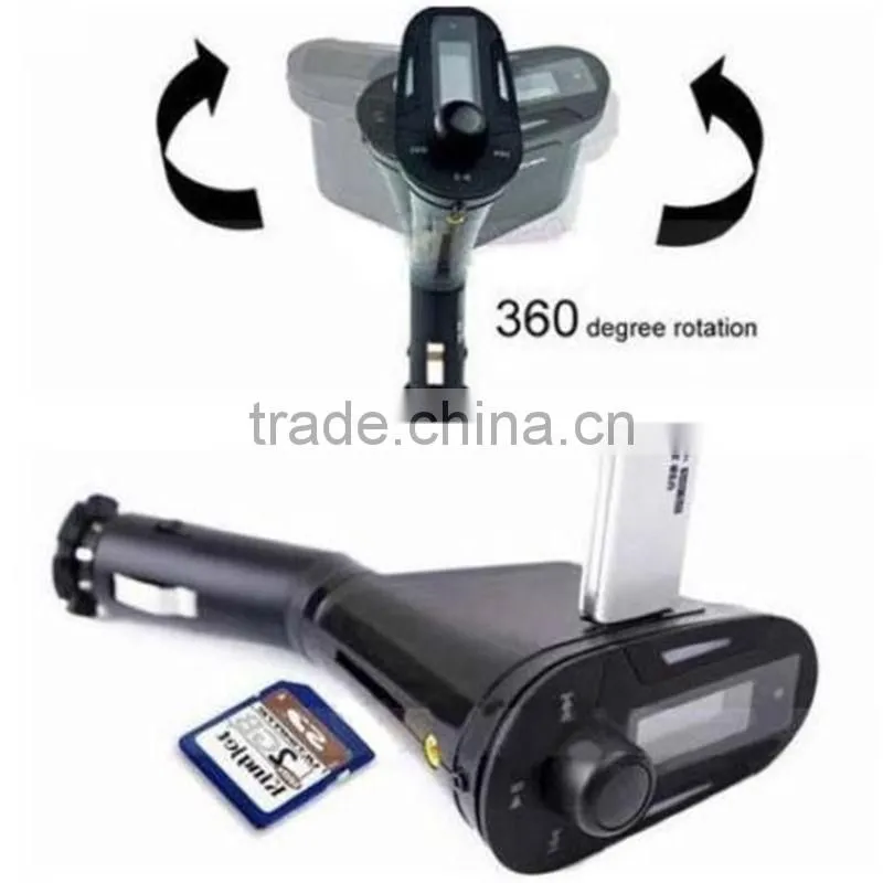 2016 hot MP3 Player Wireless FM Transmitter Modulator Car Kit&USB SD MMC LCD Remote