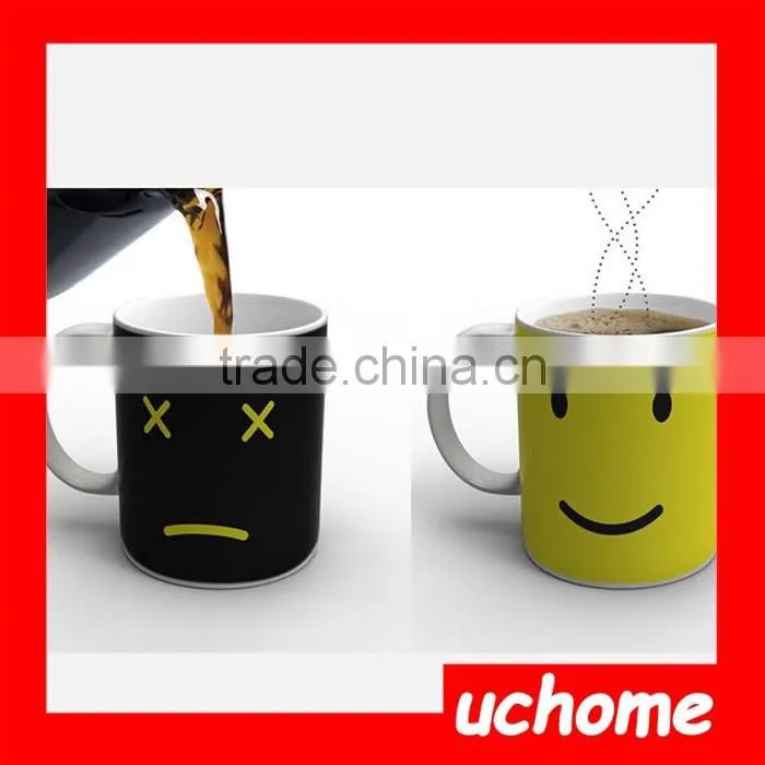UCHOME Factory direct wholesale monday mug / magic color changing coffee mugs