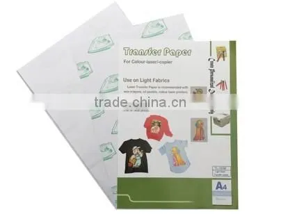 Wholesale laser t-shirt heat transfer paper