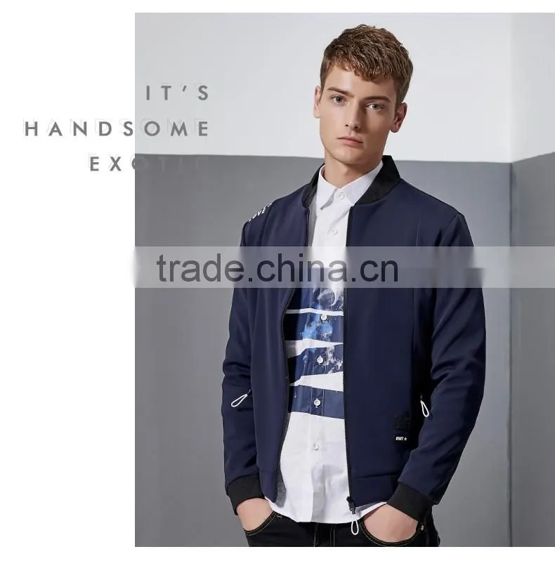 New Design Hot Selling Popular High Quality Men Sport Jacket Super Cool Coat Custom Logo Outdoor Zipper Outerwear
