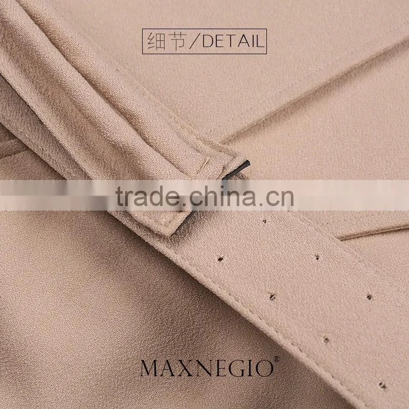Nice design high quality guangzhou women clothes manufacturer elegant latest fashion casual dress designs 2016