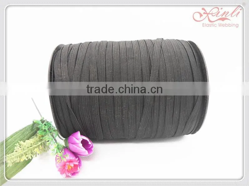 Xinli 5mm balck polyester baby bands skirt webbing good price