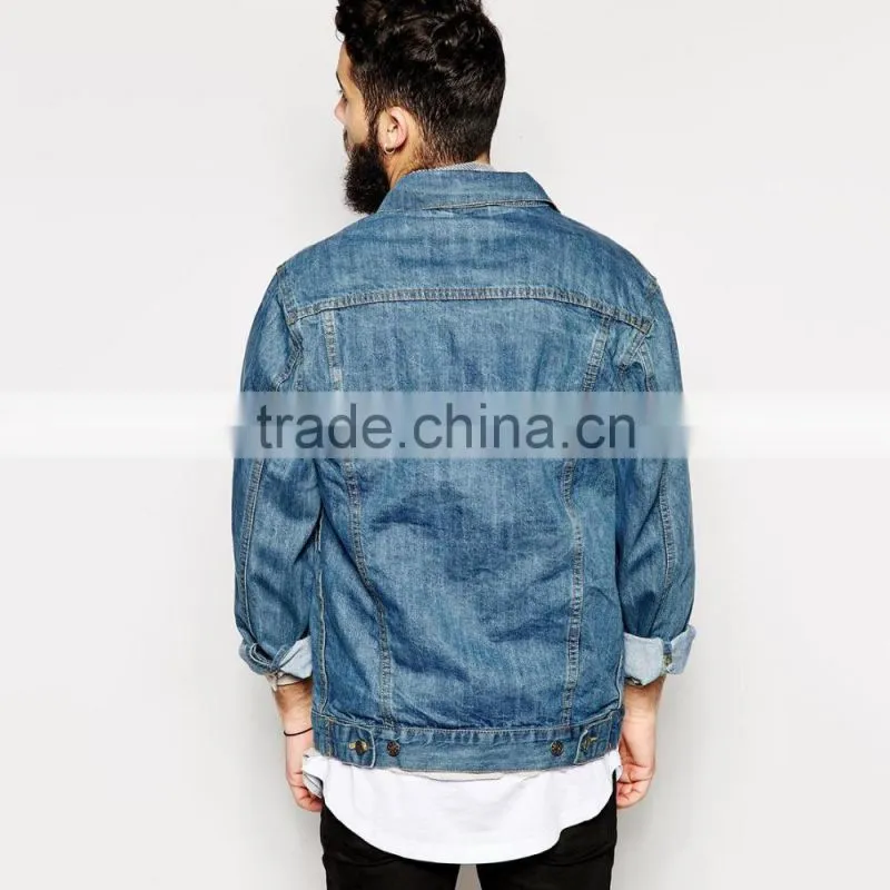 denim fashion mens winter bomber jacket wholesale of great quality