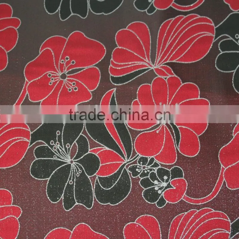 Garment textile floral jacquard good quality fabric