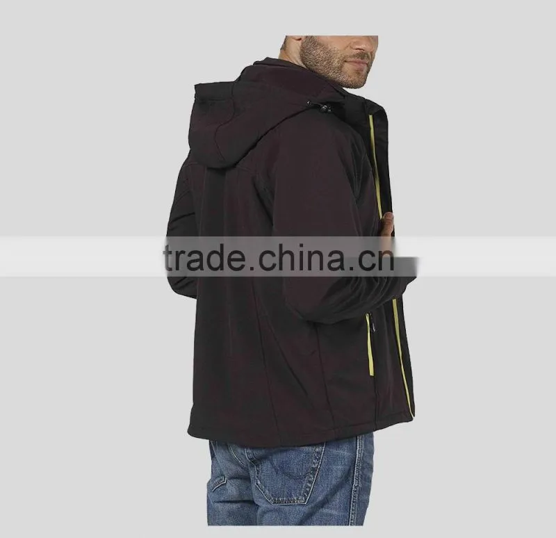 Wholesales man jacket 3 layer fleece lined lightweight jakcet