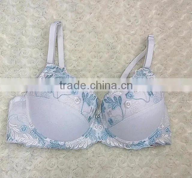 Luxury embroidery charming women sexy bra mature women underwear
