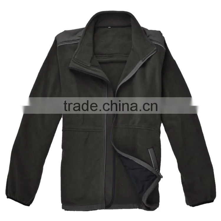 high quality autumn season cheap men polar fleece jacket
