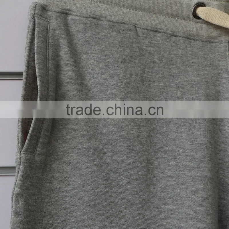 100% cotton short jogging pants for men